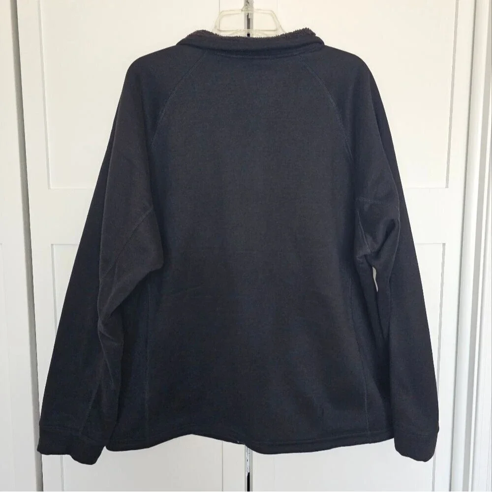 The North Face full zip sherpa lined jacket men's size XL